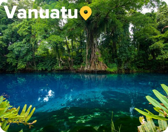 matevulu blue hole vanuatu